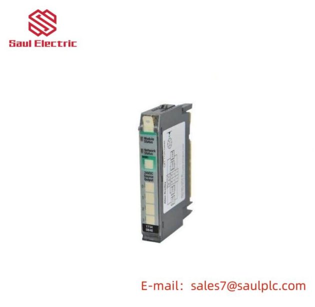 AB 1734-OB4E Source Output Point I/O Module for Industrial Control Systems