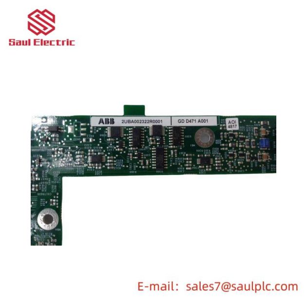 ABB GDD471A001 2UBA002322R0001 Motor Control Module