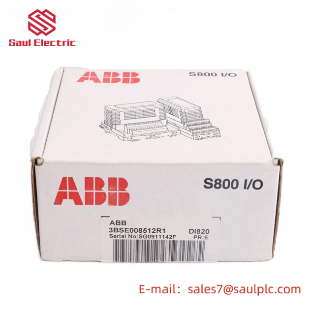 ABB DI820 3BSE008512R1 Digital Input Module, ABB's leading industrial control solution