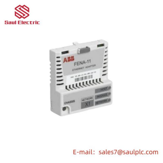 ABB FENA-11 EtherNet Bus Adapter - Ethernet Communication Module for Industrial Automation