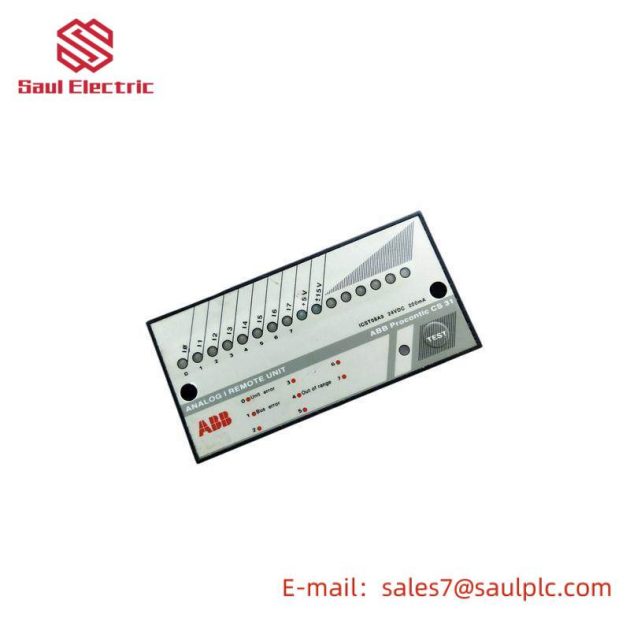 ABB ICST08A9 FPR3335901R1012 Analog Input Module - RTD, High-Precision Temperature Sensing for Industrial Automation