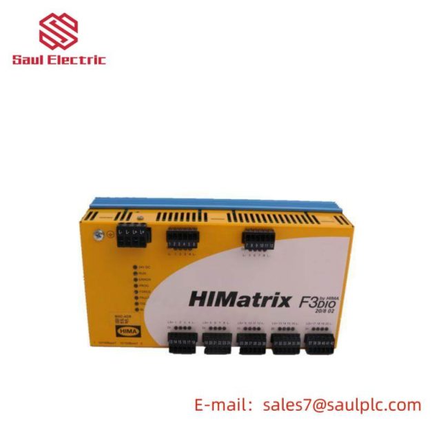 HIMA HIMATRIX F3DIO20/802 Digital I/O Module - High Performance Input/Output for Industrial Automation