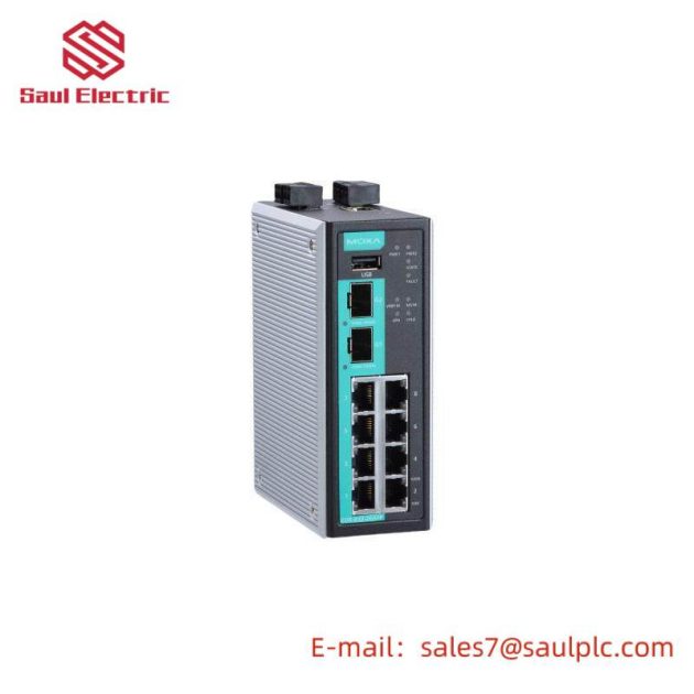 MOXA EDR-810-2GSFP: High-Speed Industrial Secure Router Switch