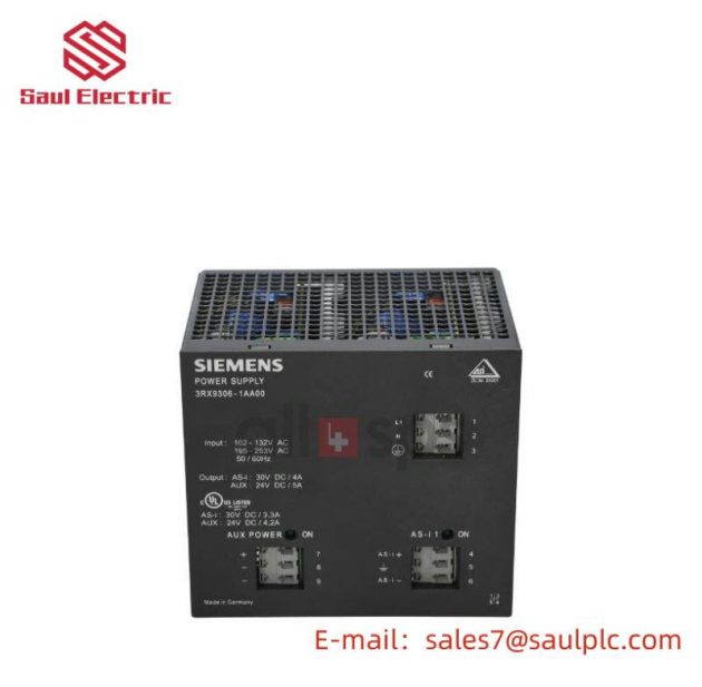 SIEMENS 3RX9306-1AA00: Comprehensive AS-Interface Combi-Power Supply