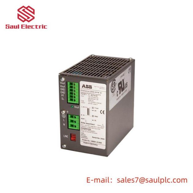 ABB DPW01 Power Supply Module, Advanced Energy Management Solutions