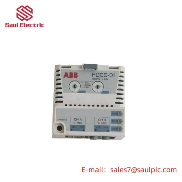 ABB FDCO-01 COMMUNICATION MODULE - High-Performance Ethernet Networking for Industrial Automation