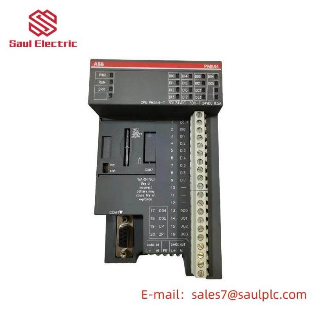 ABB PM554-T A0 - High-Performance PLC Automation CPU