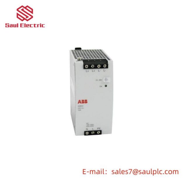 ABB SD833 | 800xA Series | Power Supply, High-efficiency industrial power management solution