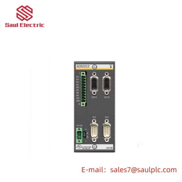 BACHMANN ACR222/2 Axis Controller Module, High-Performance Motor Control Solution