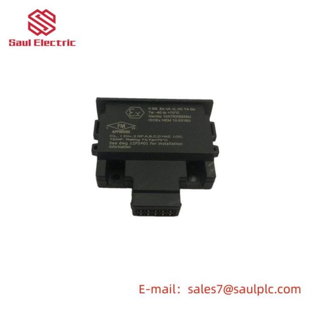 Emerson 12P4983X302 Charm Address Plug - Control Module, Enhancing Industrial Automation