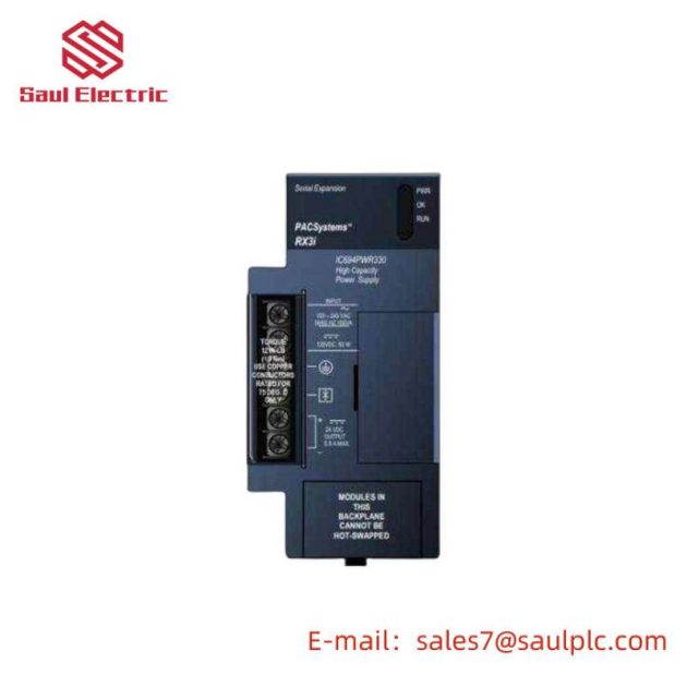 GE IC694PWR331: High-Power PLC Module for Industrial Control Systems