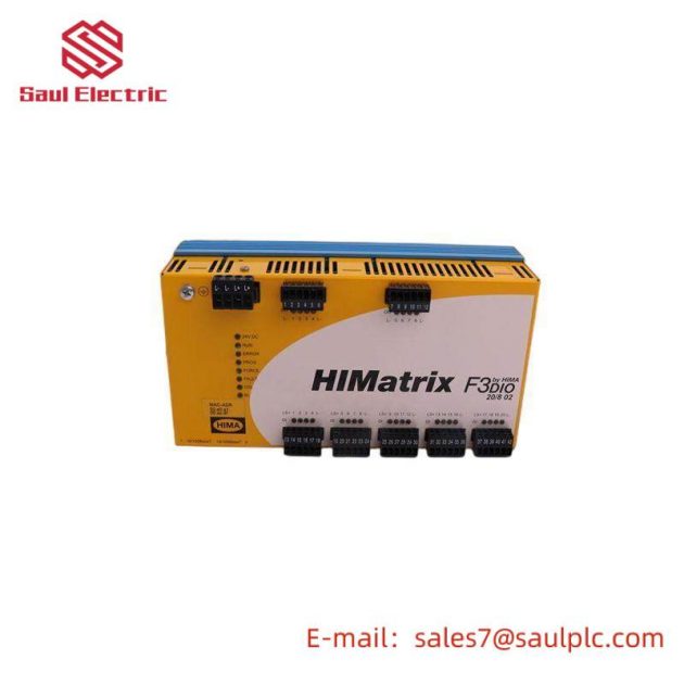 HIMA F3DIO20/802 16-Channel Digital Input Module for Industrial Control Systems