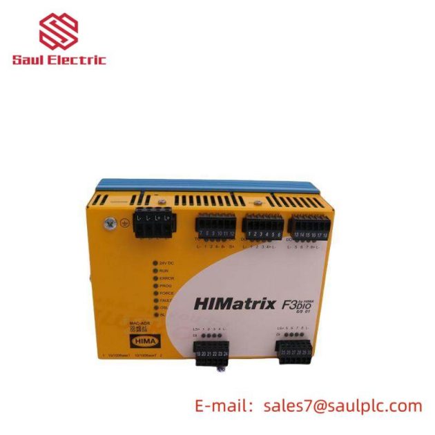 HIMA HIMatrix F60 PS 01 Safety System Module: Advanced Safety Control for Industrial Applications