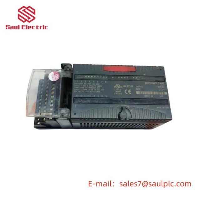 GE IC200MDL240: High-Performance AC Input Module for Advanced Control Systems