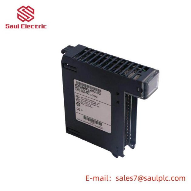 GE Fanuc IC694MDL660 Positive/Negative Logic Input Module: Industrial Control Excellence