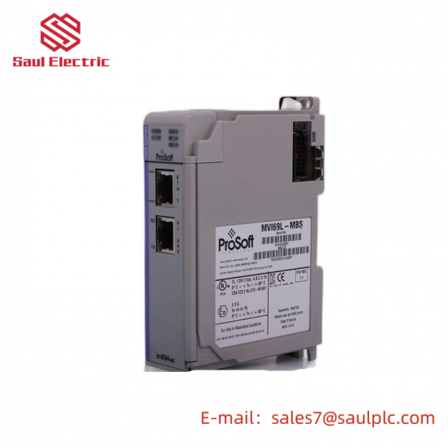 Prosoft MVI69L-MBS Modbus Serial Lite Communication Module - Efficient, Reliable Data Transfer Solution