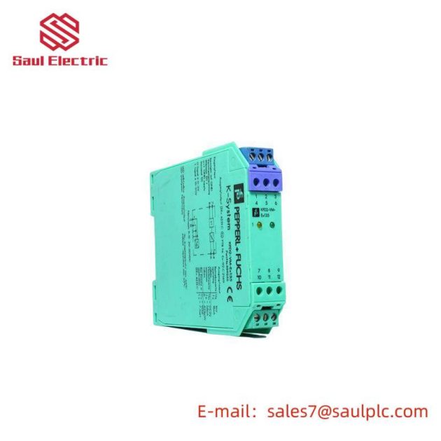 P+F KFD2-VM-EX1.35 SOLENOID DRIVER: Precision Control for Industrial Automation