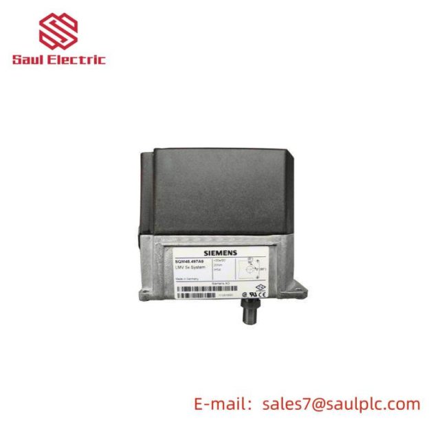 SIEMENS SQM48.497A9 Actuator - Advanced Control Solution for Industrial Automation