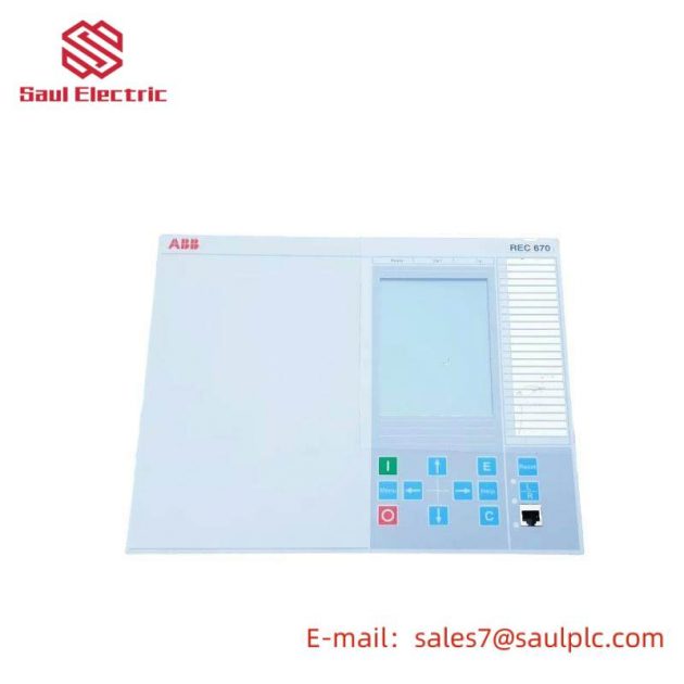 ABB REC670 1MRK000008-NB: Bay Control Display for Industrial Automation