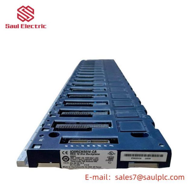 GE IC695CHS016 Universal 16-Module Slots Base