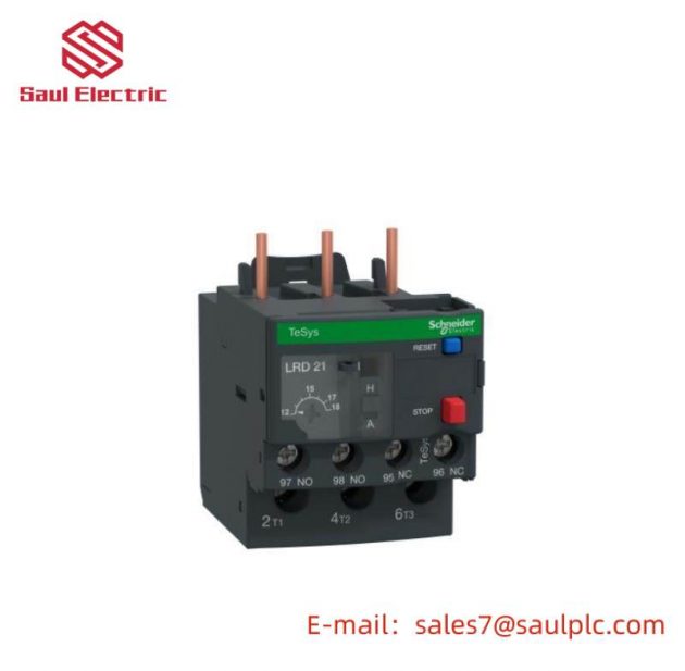 Schneider Electric LRD21 Overload Relay, High-Power Industrial Control Module