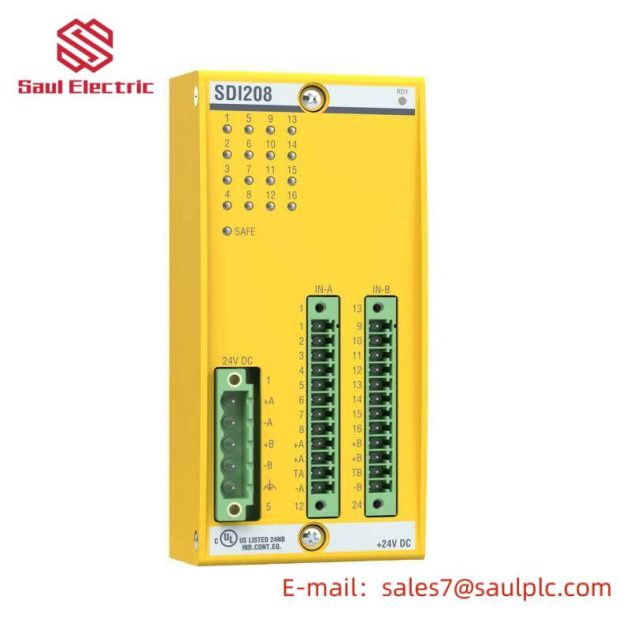 Bachmann SDI208 - Safety Digital Input Module