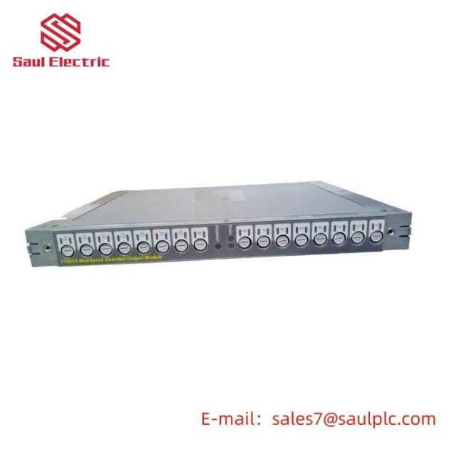 ICS Triplex T7481A: Industrial Monitored Guarded Output Module